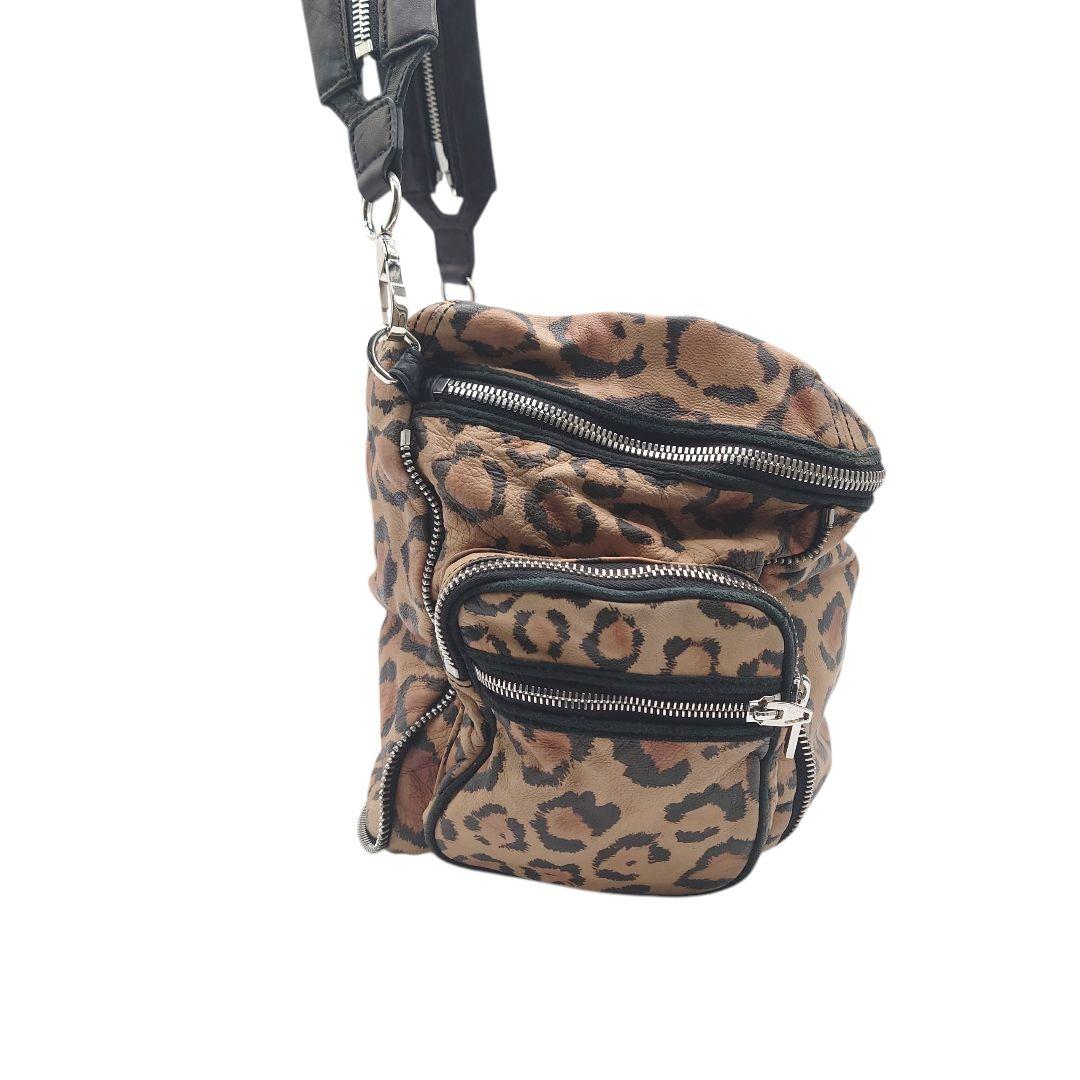 アレキサンダーワン　バッグ　レオパード　レザー　ショルダー　バッグ　ヒョウ柄