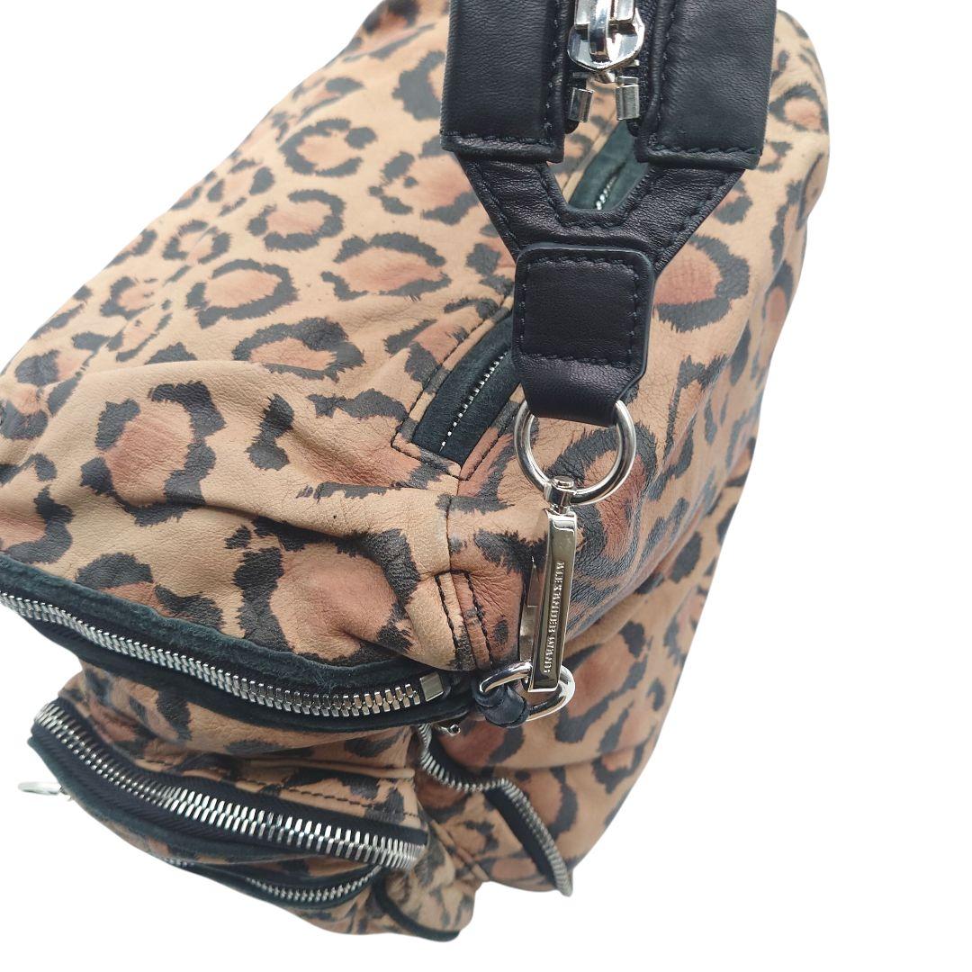アレキサンダーワン　バッグ　レオパード　レザー　ショルダー　バッグ　ヒョウ柄