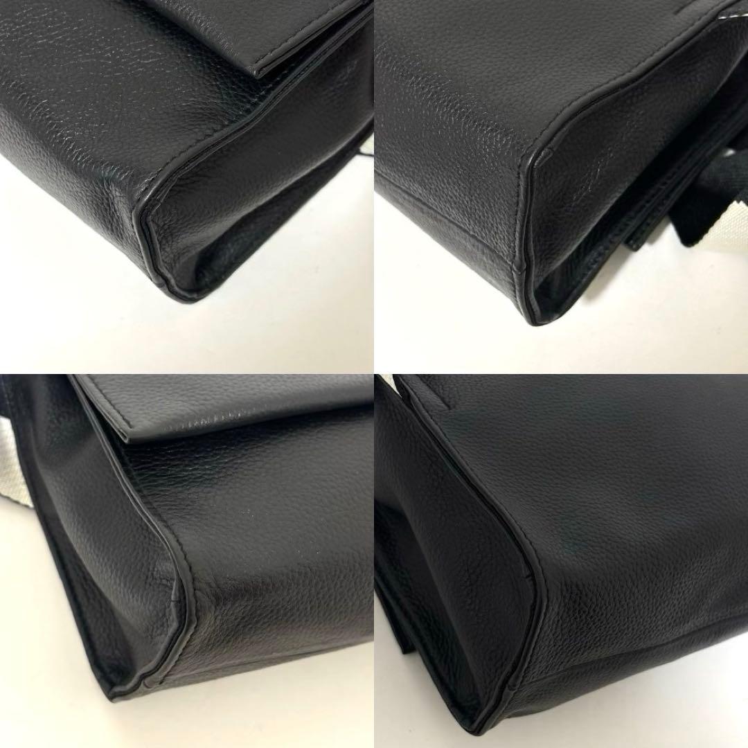 イアパピヨネ ワイドテープショルダーバッグ ボディバッグ ダルメシアン