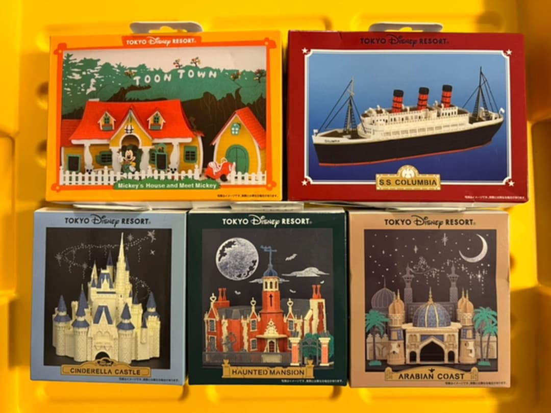 ディズニー ペーパーナノ ディズニーランド ディズニーシー