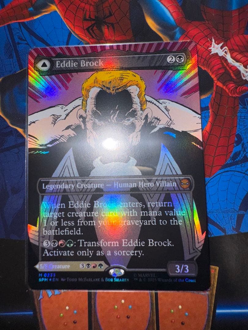 MTG エディ・ブロック / ヴェノム　クラシックコミック　foil MTG エディ・ブロック / ヴェノム クラシックコミック foil Eddie