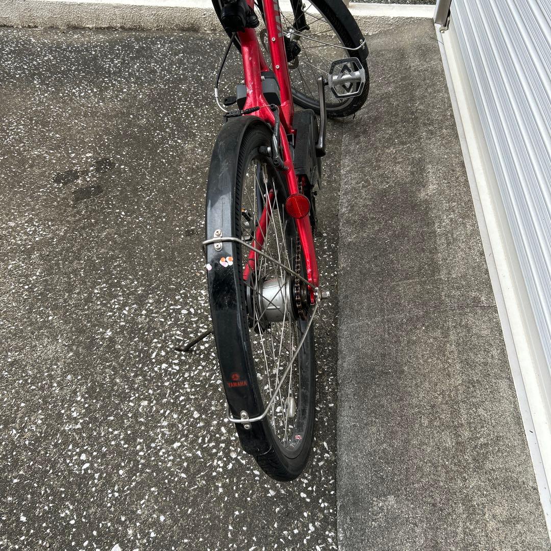 電動自転車　ヤマハ　パス　電動アシスト自転車　使用感あり