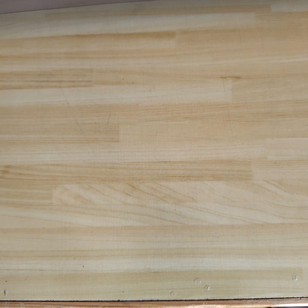 ナチュラルウッド 4段2列チェスト