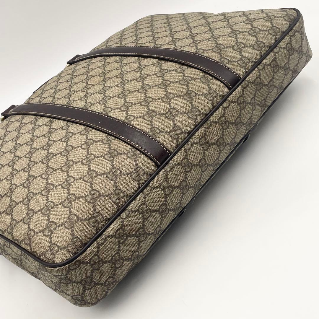 GUCCI グッチ GGスプリーム ブリーフケース 2WAY ビジネス A4可