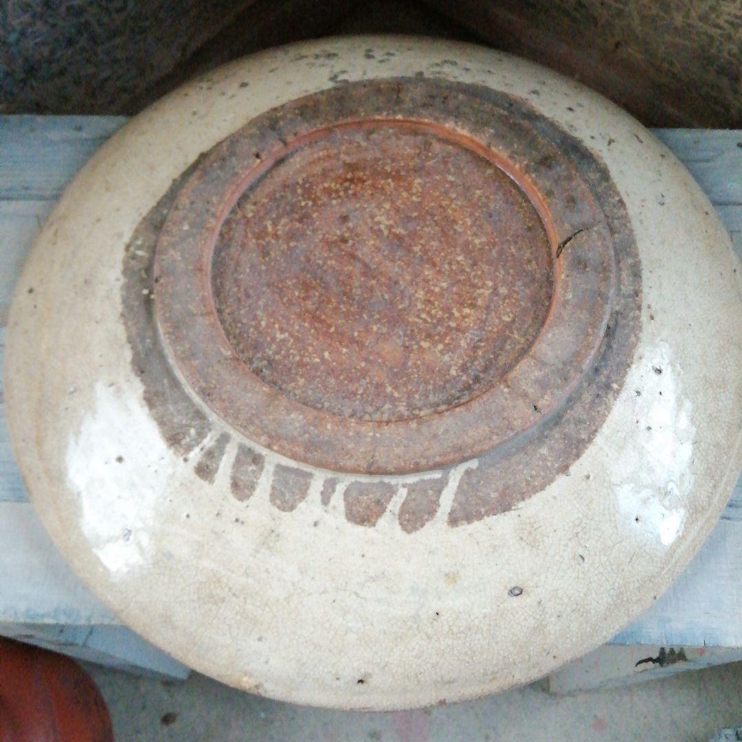 御深井焼 御深井釉絵付大皿 53cm 江戸後期 - www.properties-gate.com