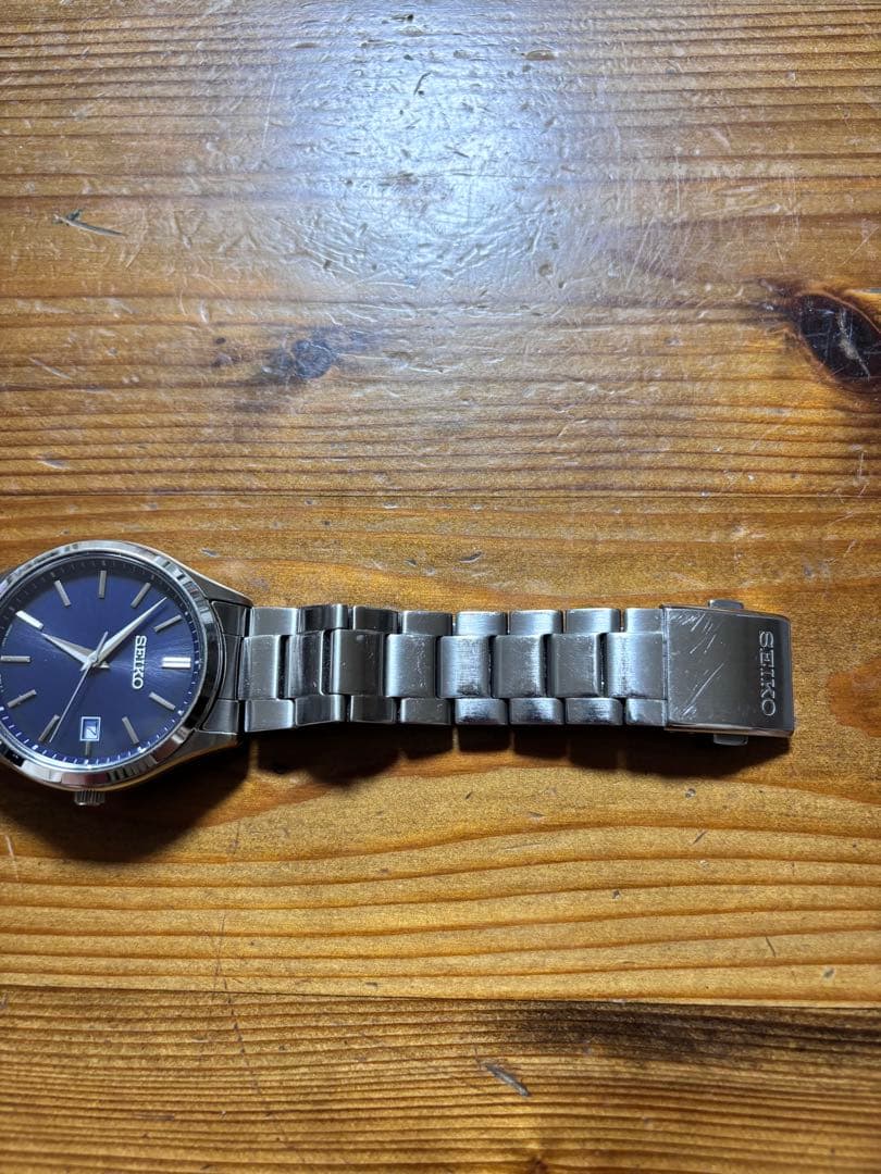SEIKO ネイビー 腕時計 クォーツ