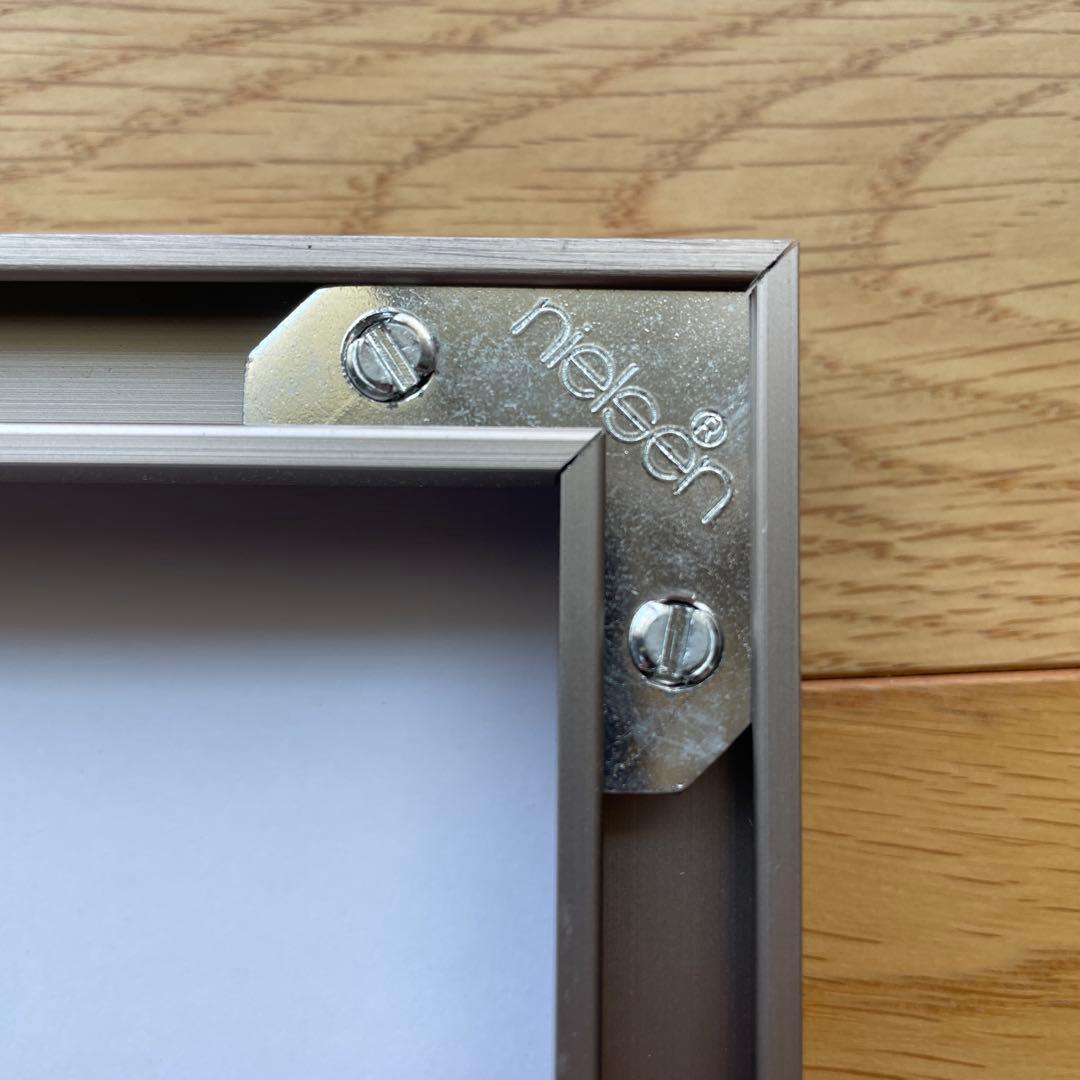 ニールセン nielsen 10×12インチ 額 シルバー〈5枚セット〉