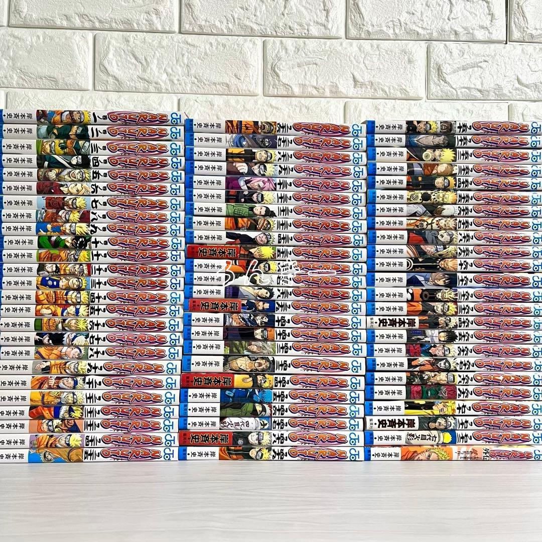 【匿名配送】NARUTO ナルト 全72巻＋外伝 漫画 全巻セット【送料無料】