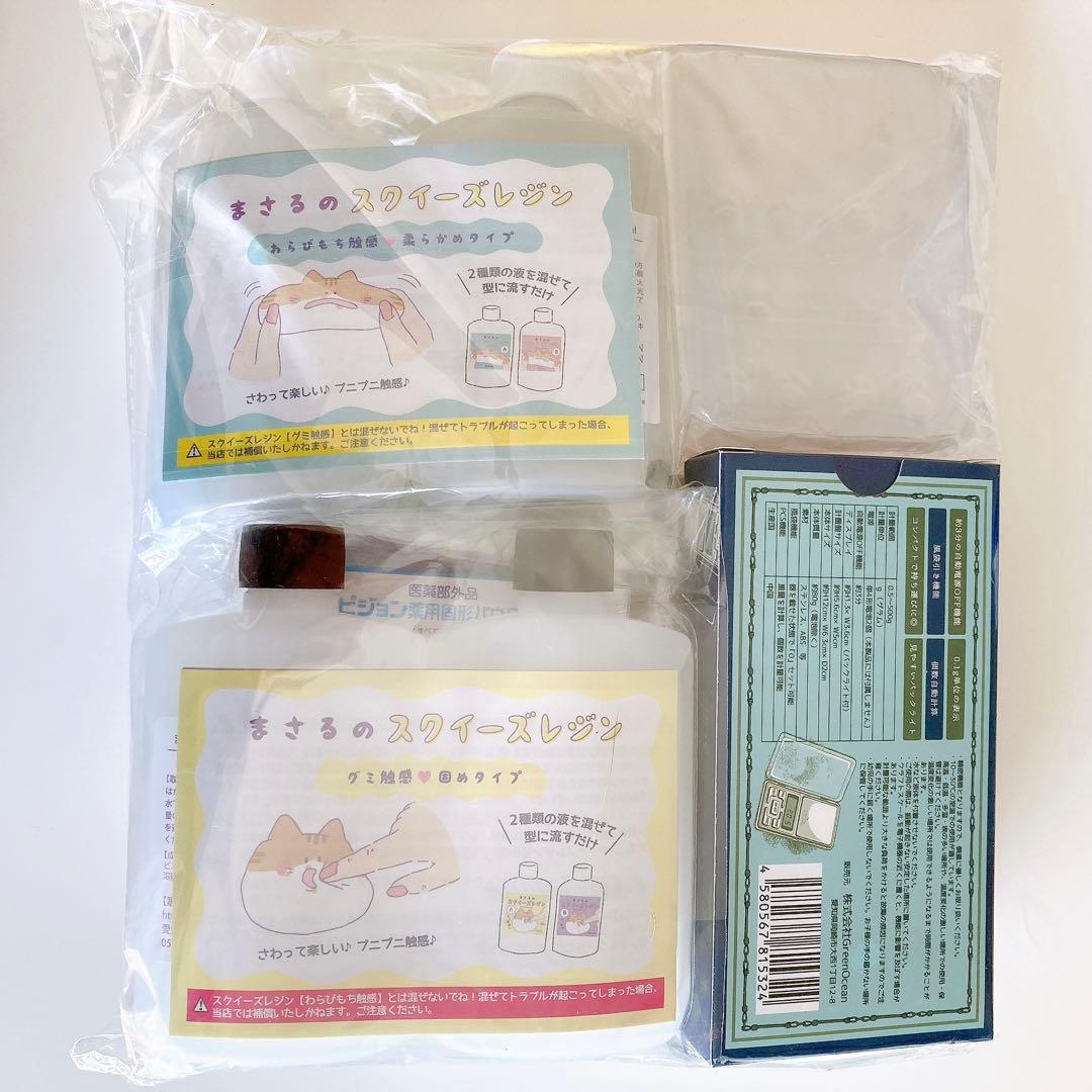 完売品【新品未使用】スクイーズレジンスターターセット greenocean