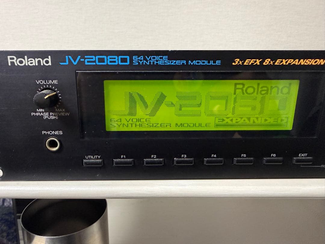 Roland JV-2080 【超貴重拡張カード3枚付き】 Roland 音源モジュール