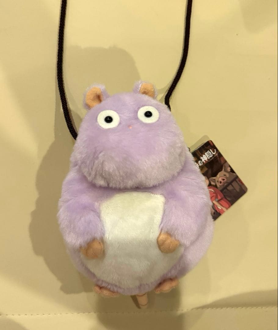 希少】千と千尋の神隠し ふかふか坊ネズミ ハエドリ マスコット 千と