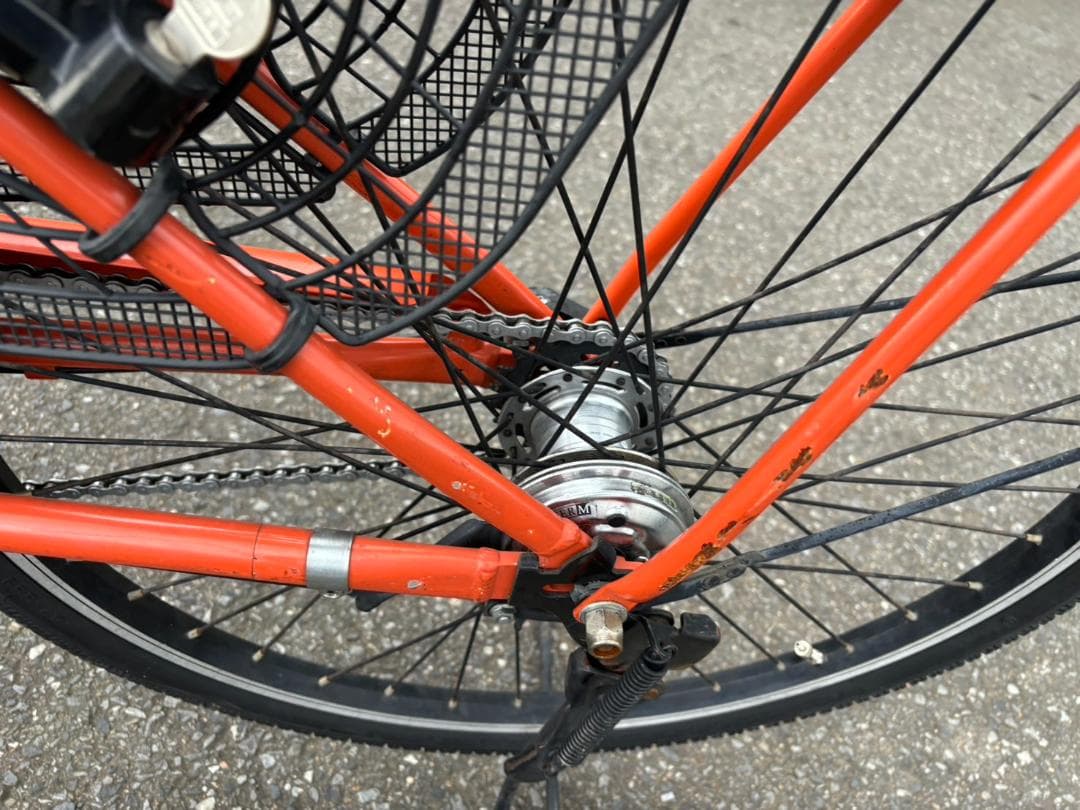 パナソニック 電動アシスト自転車 ティモ・S 26型 内装3段 ラセットオレンジ