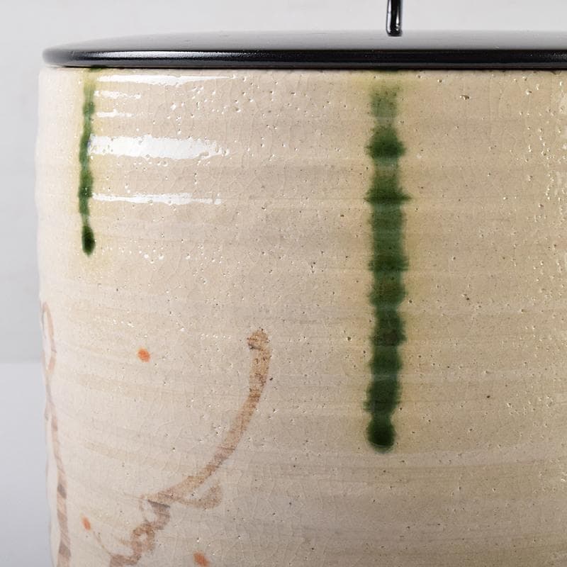 hiro様専用 茶道具 弥七田織部 壱陶造 水指 共布共箱 V R8707B - メルカリ