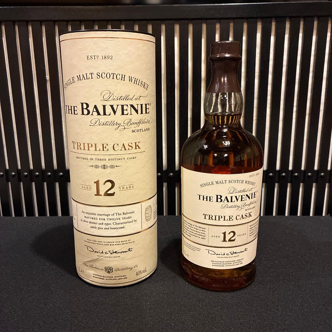 古酒 ヴァルベニー 12年 スコッチ トリプルカスク 箱入り（新品未開封
