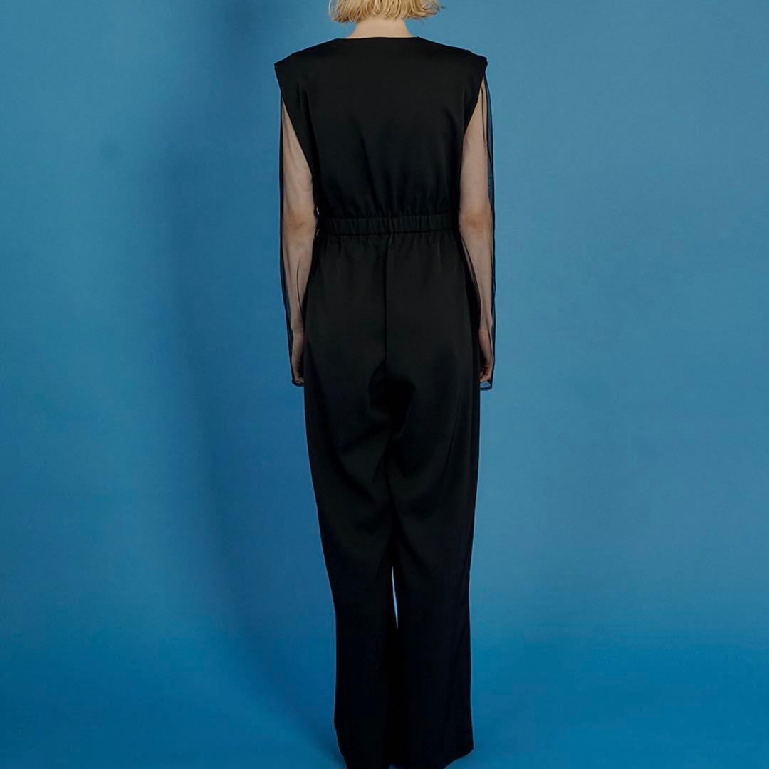 【新品タグ付き】et.UNiVER 2way オールインワン ドレス ブラックS