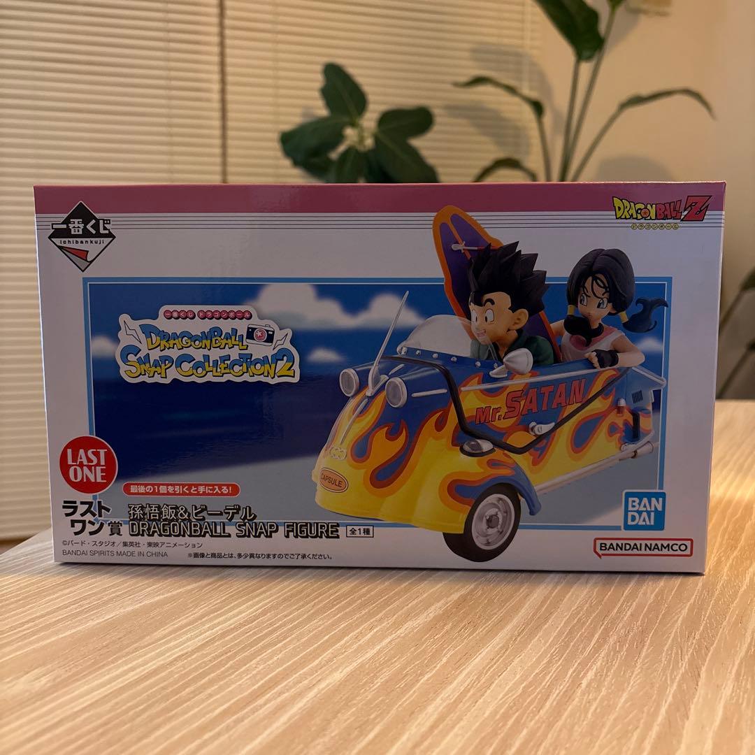 一番くじ ドラゴンボール ラストワン賞 孫悟飯＆ビーデル フィギュア