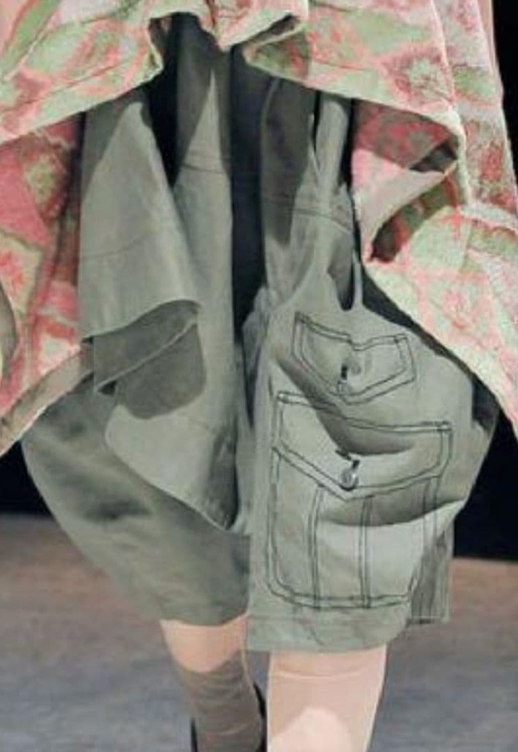 COMMEdesGARCONS ワンダーランド　だまし絵サルエルパンツ