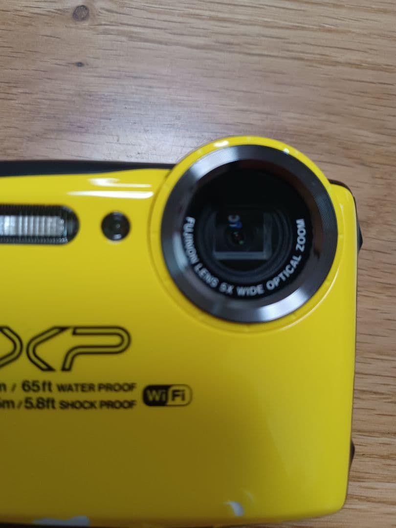 FUJIFILM FINEPIX XP130 イエロー 水中カメラ 防水 美品