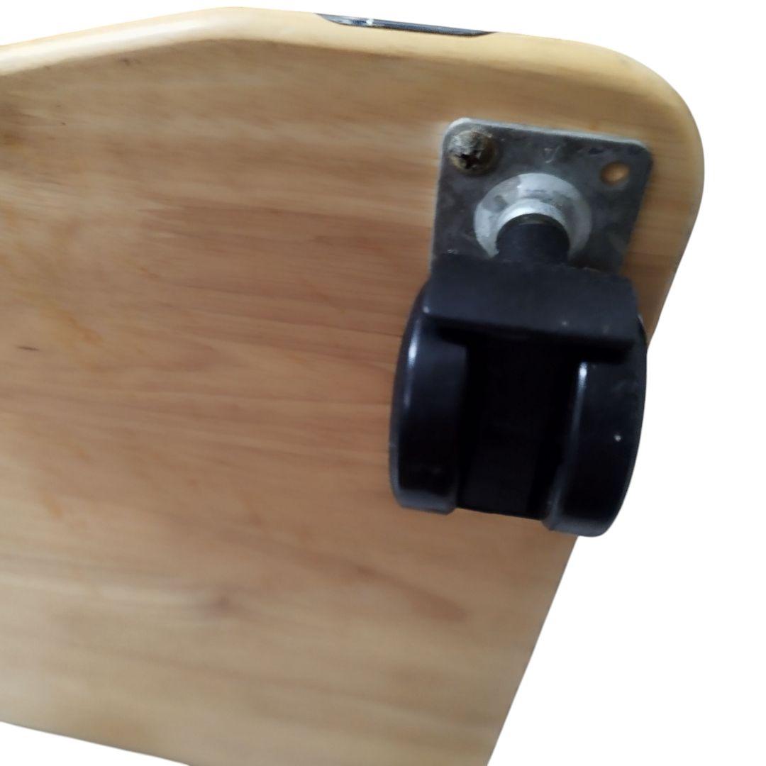 90s vintage パンチングメタルのブックスタンド付き テーブル 90s