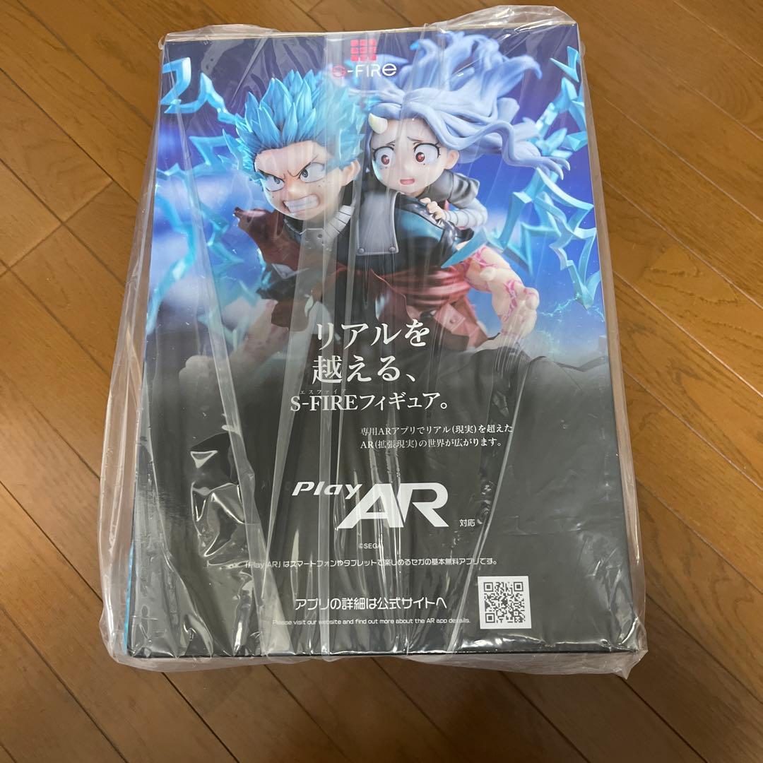 S-FIRE ヒーローアカデミア フィギュア 出久 & エリちゃん　新品未開封