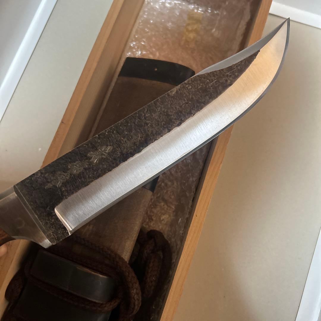 最終値下げ　傅古式摩鬼利(片刃）関兼常作 和式刃物