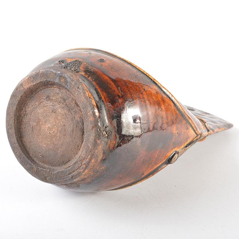 中国 飴釉 扁壷 花器 V R6385の通販はau PAY マーケット - 輸入雑貨の