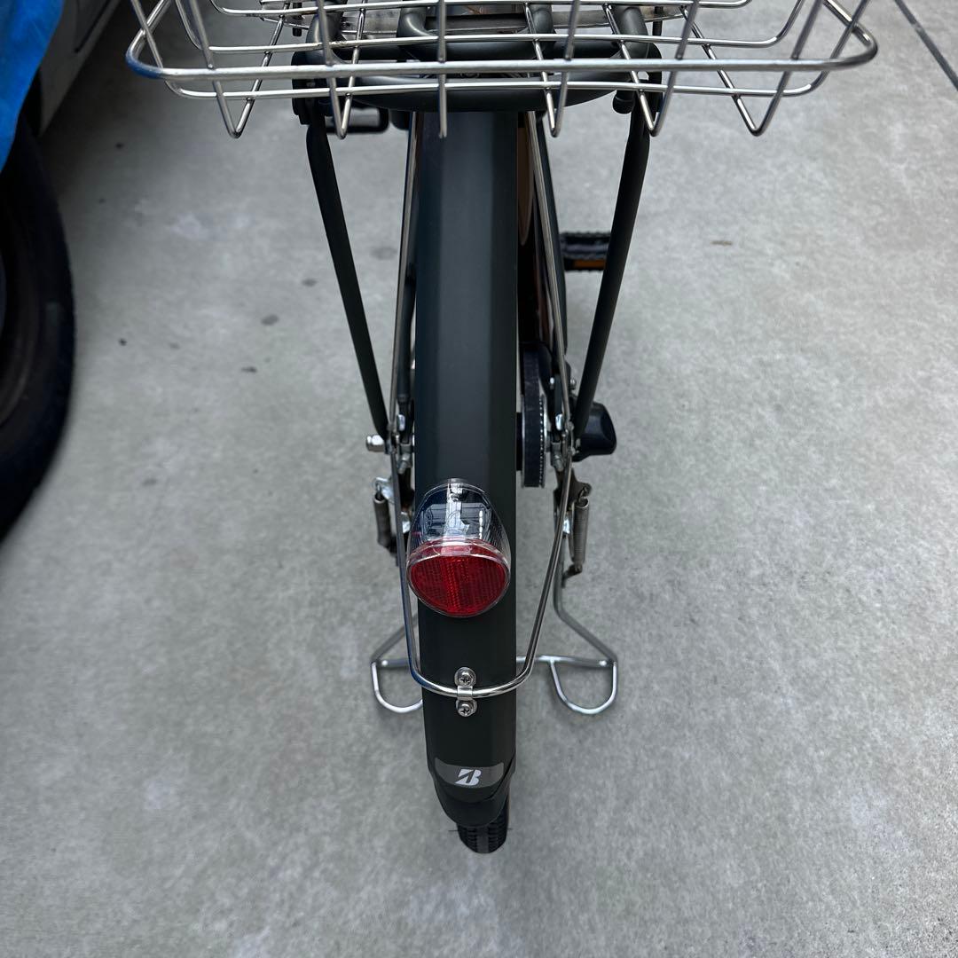 ブリヂストン 電動アシスト自転車FRONTIA DX カーキ 26インチ