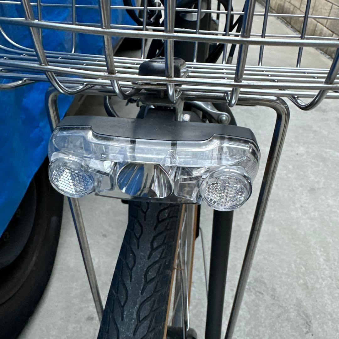 ブリヂストン 電動アシスト自転車FRONTIA DX カーキ 26インチ