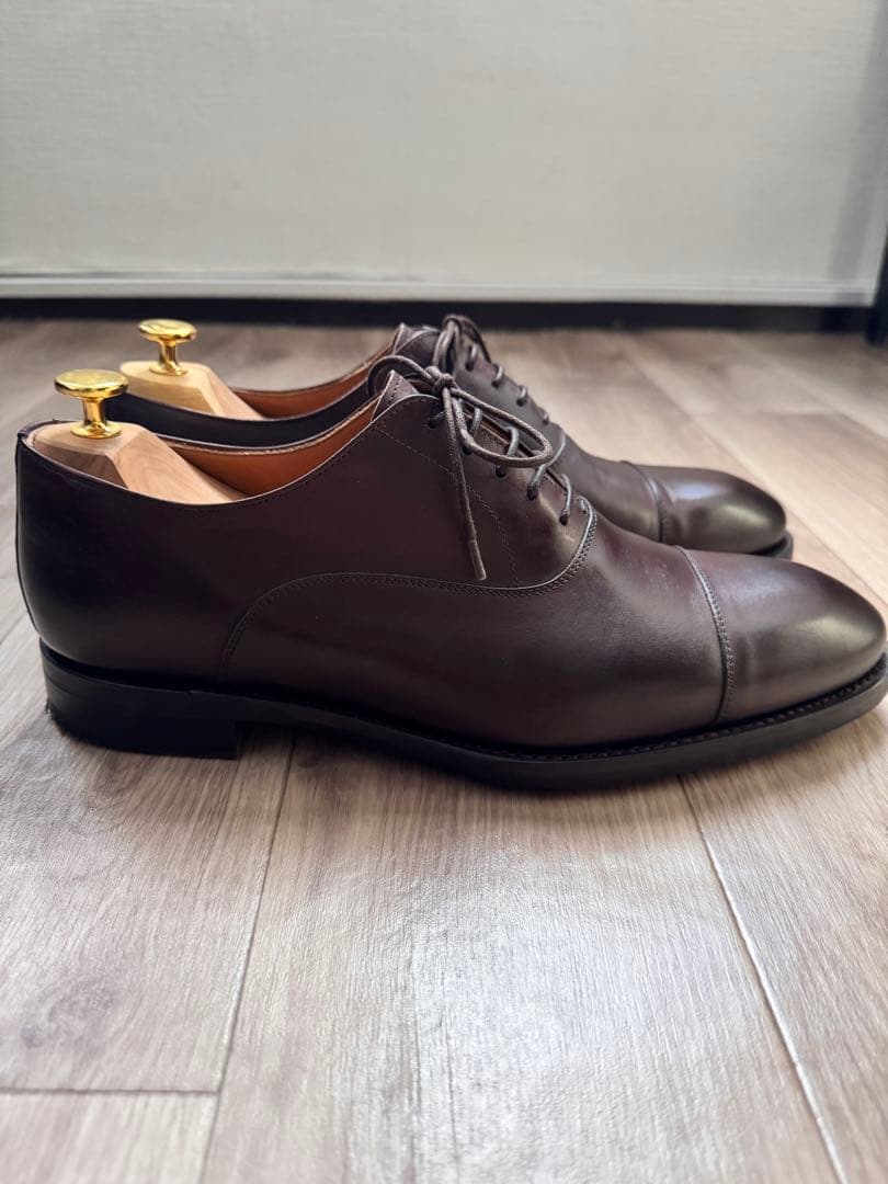 バーウィック Berwick ストレートチップ 4087 ダークブラウン