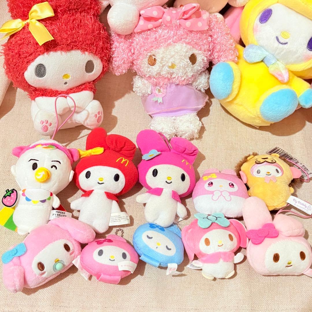 マイメロディ　ぬいぐるみ　キーホルダー　ストラップ　まとめ売り