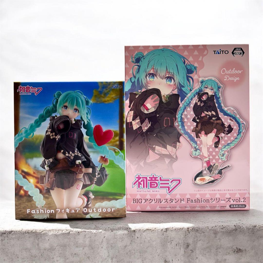 初音ミク Fashion フィギュア アクスタ outdoor - メルカリ