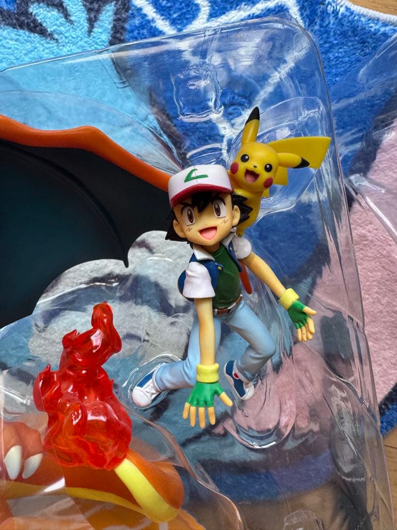 G.E.M. サトシ & ピカチュウ & リザードン フィギュア ポケモン サトシ