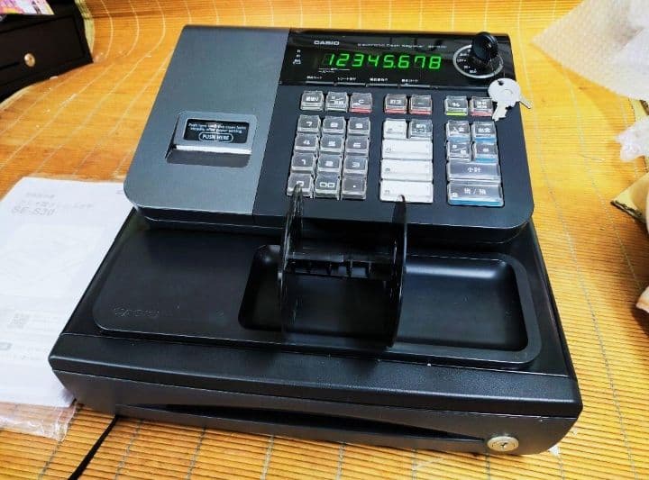 カシオレジスター SE-S30 人気機種 コンパクト 送料無料 632001 カシオ