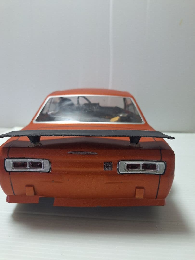 10分の1ラジコンボディ.スカイラインGTR