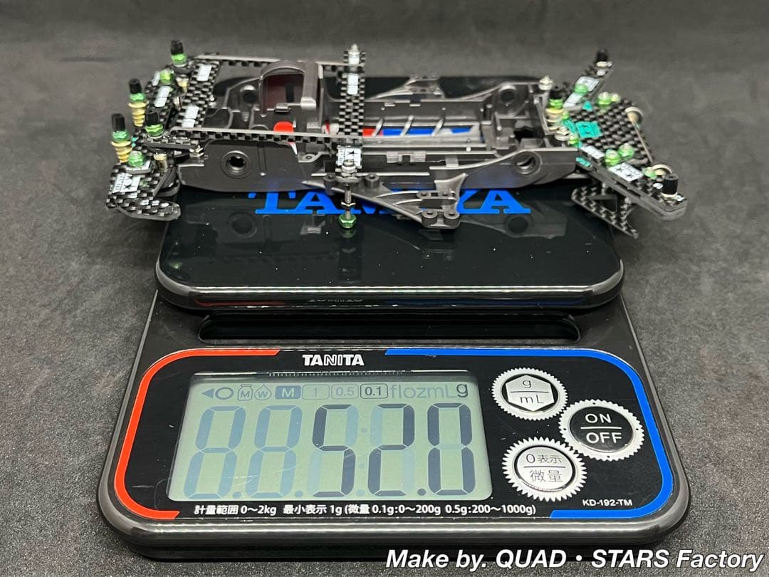 【ミニ四駆・FM-A用】2軸ATピボット＋1軸リヤアンカー　J-CUP2022