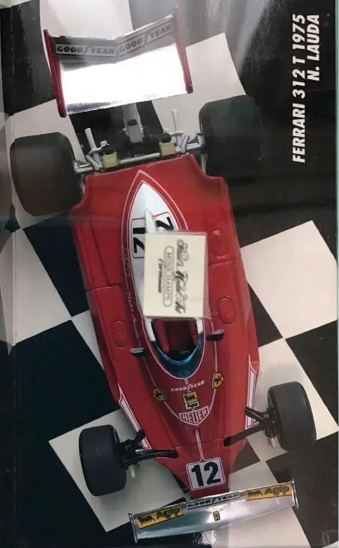 ミニチャンプス 1/43フェラーリ 312T 1975 ニキ・ラウダ - メルカリ