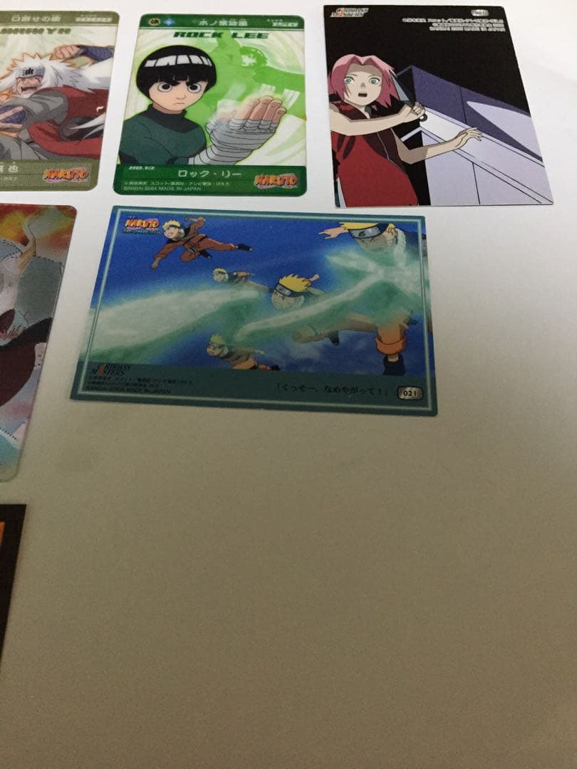 NARUTO ナルト アイス スナック グミ クリアカードまとめ売り - メルカリ