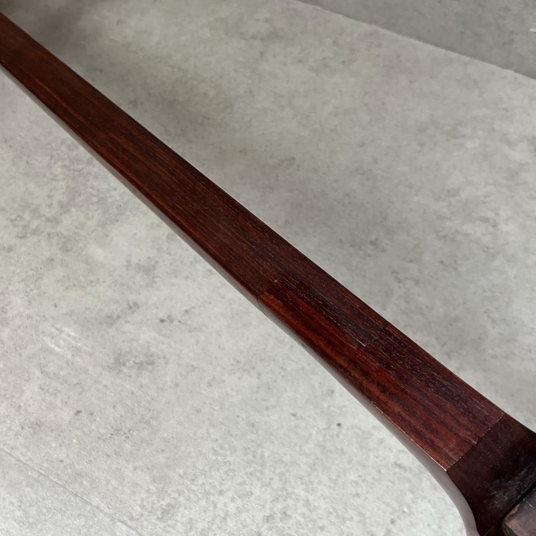 三味線 正寸 中棹 東さわり 1枚溝 丸打ち胴 紅木 紫檀 和