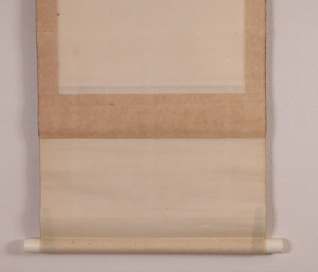 【真作】日本画 前川蒼十 雀図 鳥 紙本 掛軸 石川県小松出身画家 MB150