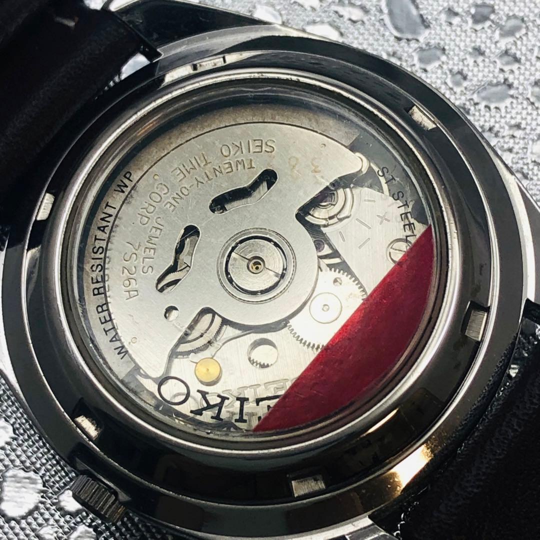 【美品】seiko5 SNXS79 SEIKO 風防傷なし