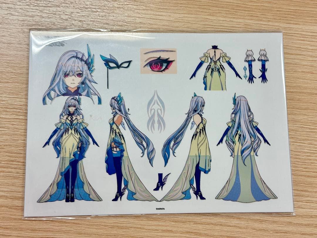 公式正規品】原神フェス2026限定 VIPチケット特典 ポストカード