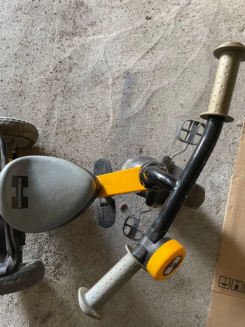 子供用三輪車 黄色 ハマー 人気