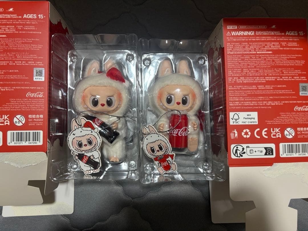 コカコーラ ラブブ The MONSTERS 瓶缶セット