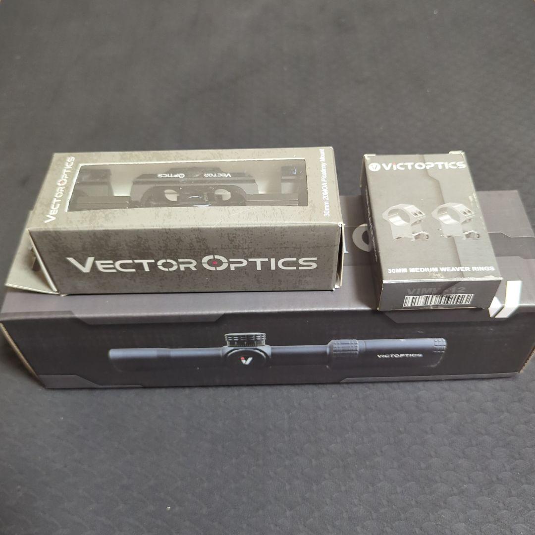 VectorOpticsS4　1.5−6☓28 Vectorマウントセット。