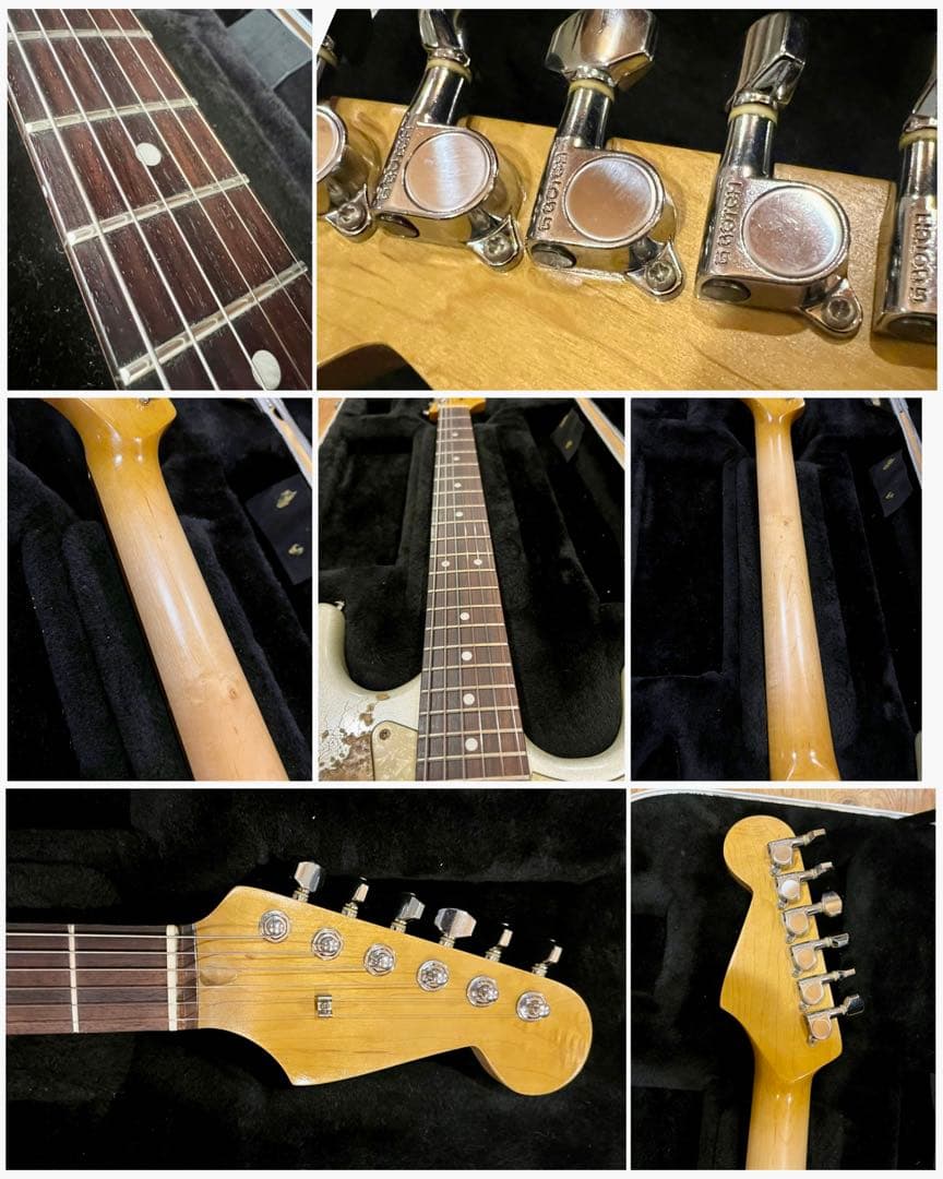 ハードレリック60sストラトタイプ/ アルニコミニハムバッカー/シルバー