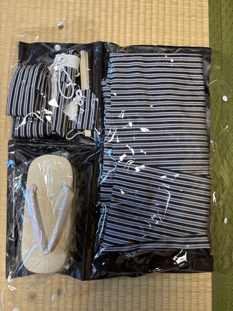 子供用着物 七五三 黒地模様付き　5歳　男の子