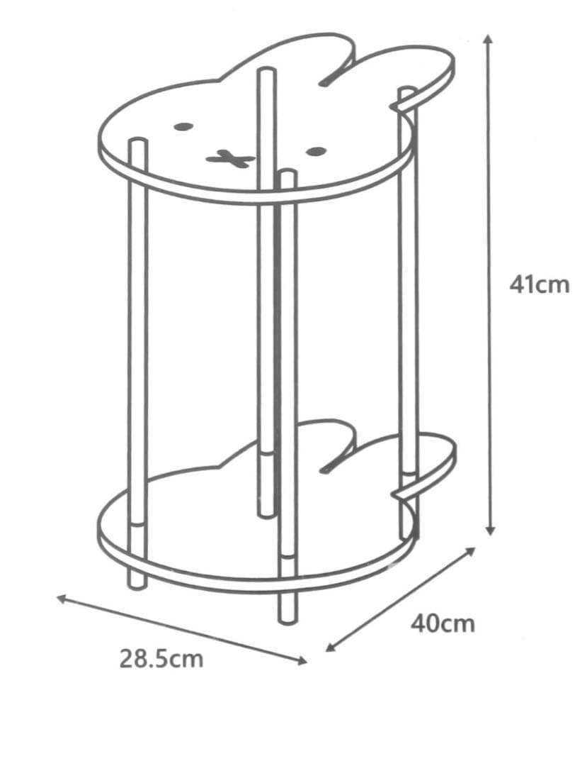 studio CLIP♡アクリルサイドテーブル【Dick Bruna 】新品 - メルカリ