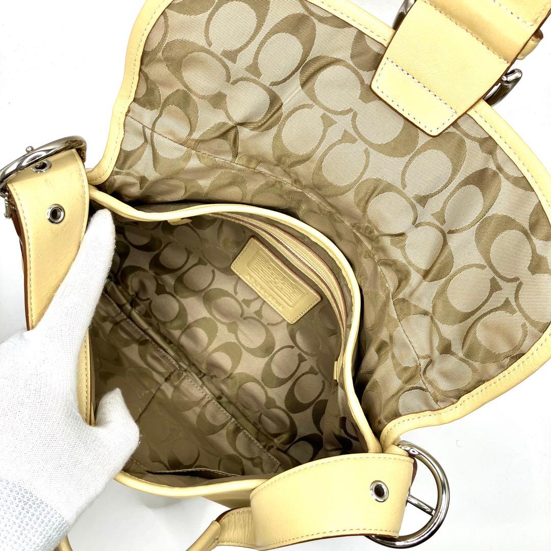 【美品】COACH コーチ SOHO ソーホー　ワンショルダーバッグ　ハンド