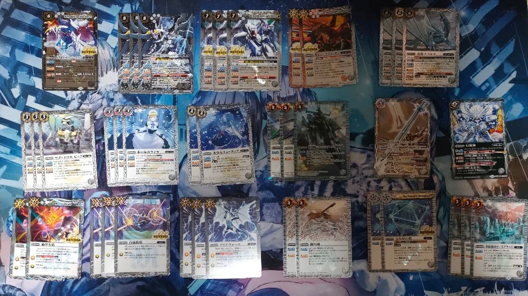 バトスピ 銀契約 ストライク・ジークヴルム デッキ パーツ 82枚