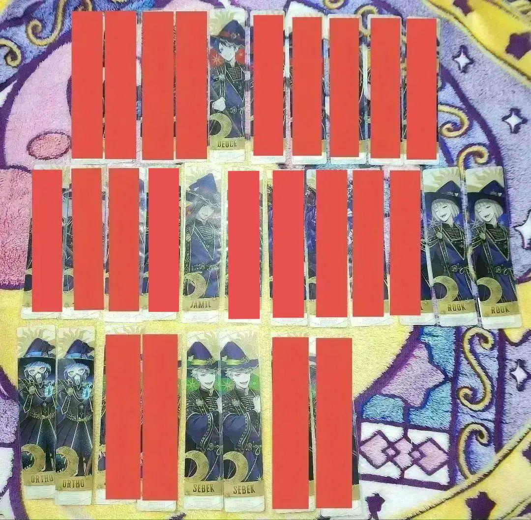 ツイステ クリアしおり OPP袋 ツイステッドワンダーランドプレミアムバースデー特典クリア